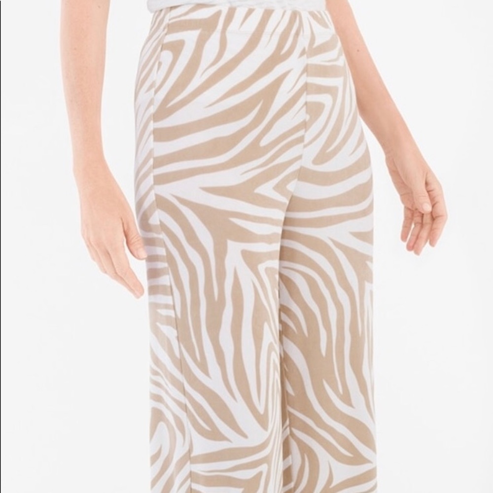 Chicos Palazzo Pants Sz 3